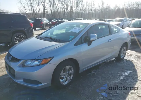 2013 Honda Civic Lx z USA, uszkodzony, nr VIN 2HGFG3B58DH528307